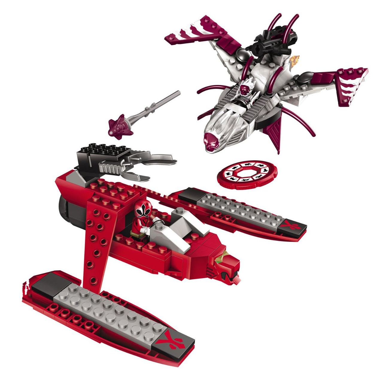 MegaBloks 5789 Power Rangers Super Samurai 'Красный рейнджер против Декера'