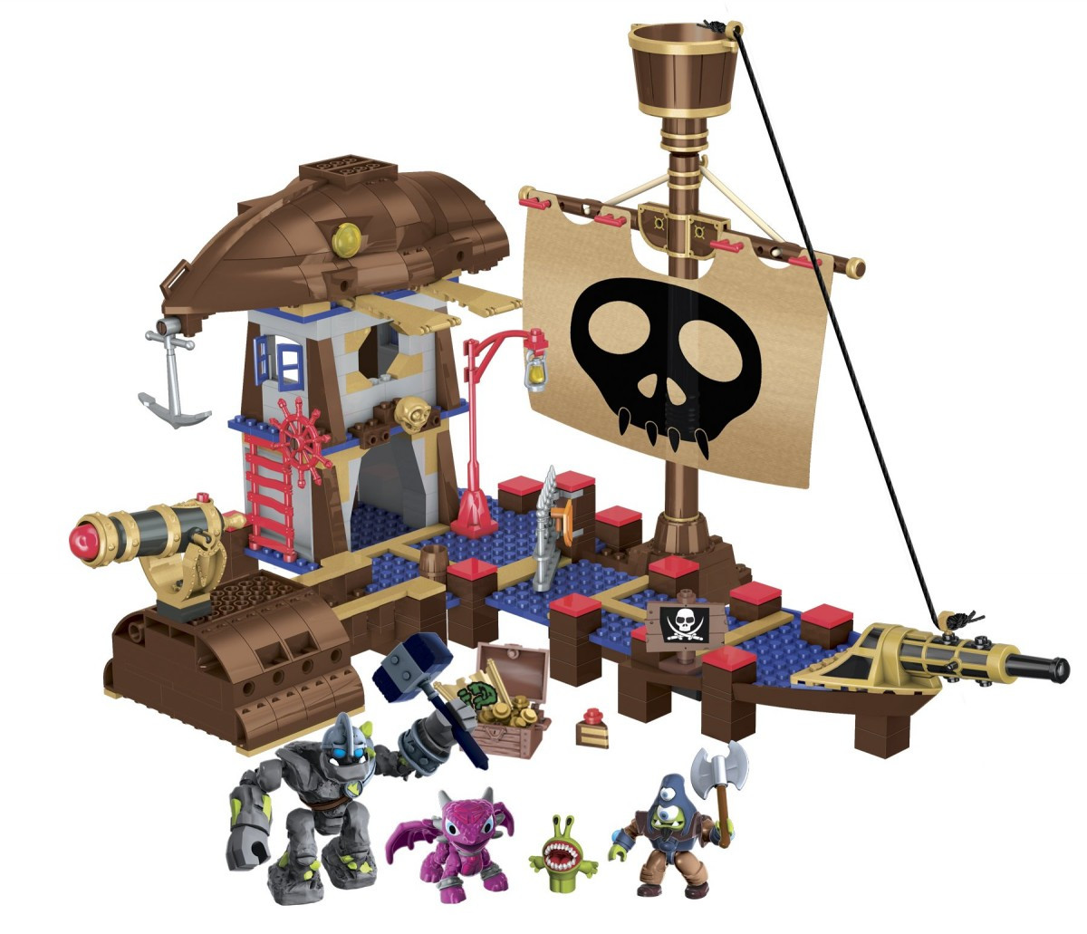 MegaBloks 95442U Skylanders Crusher's Pirate Quest