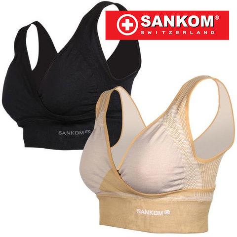 Комплект корректирующих бюстгальтеров SANKOM BRA {2 шт.} (XL) - фото 1 - id-p64651528