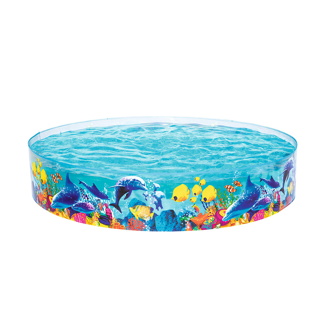 Бассейн каркасный Bestway Fill 'N Fun Pool, 2074 л, Возрост: От 6 лет, Поливинилхлорид, Цвет: Разноцветный