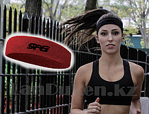 Спортивная повязка на голову красная