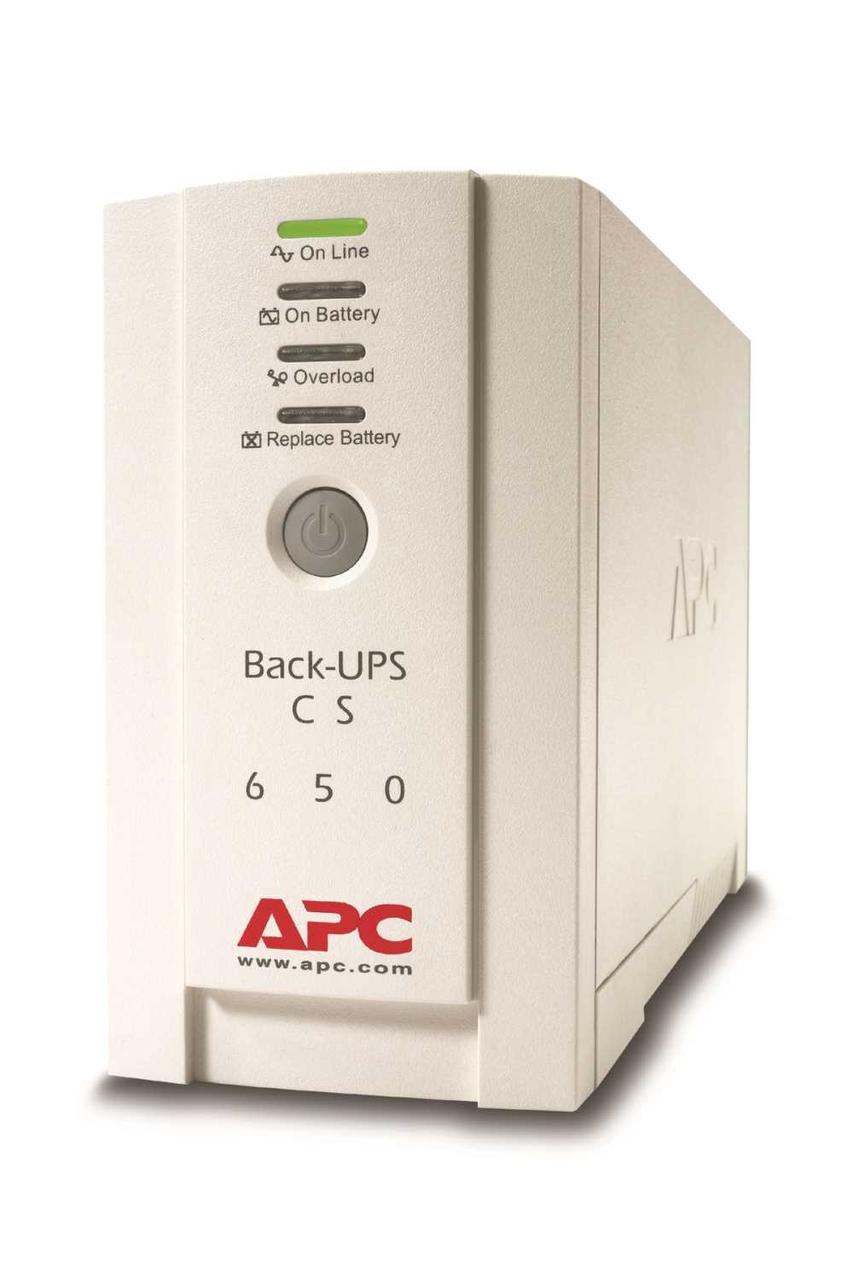 Back-UPS CS, OffLine, 650VA / 400W, Tower, IEC, Serial+USB (BK650EI)