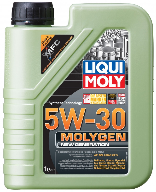 Моторное масло LIQUI MOLY Molygen New Generation 5W-30 1L, фото 1