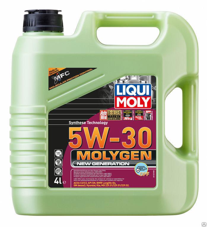 Моторное масло LIQUI MOLY Molygen New Generation 5W-30 4L Синтетическое