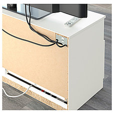 Шкаф для ТВ БРИМНЭС комбинация белый ИКЕА, IKEA , фото 3