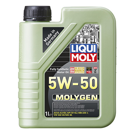 Моторное масло Liqui Moly Molygen  5W-50 1L синтетика