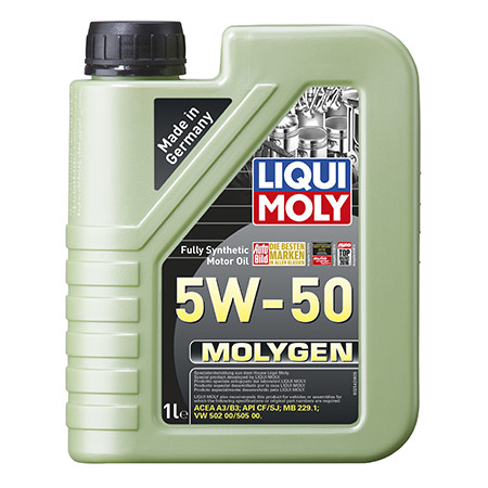 Моторное масло Liqui Moly Molygen 5W-50 1L синтетика