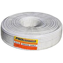 Кабель RG-6U+CU (75 Ом) белый