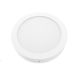 СПОТ LED ROUND/S PRO накладной 18W 1800Lm d220x25 6500K IP20 MEGALIGHT