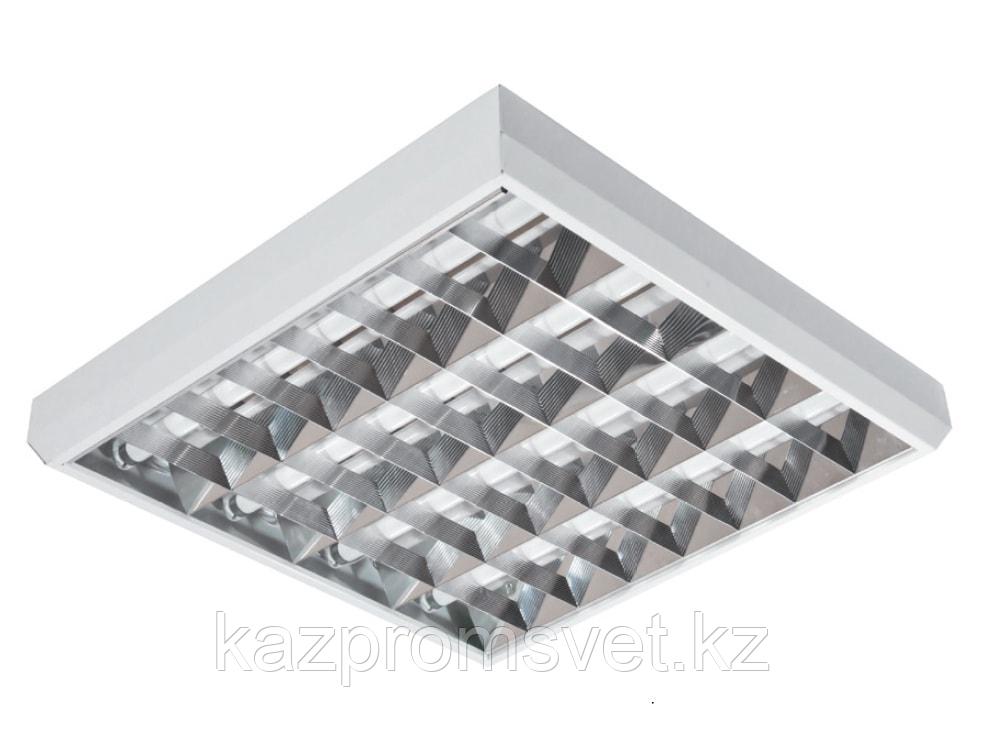 Светильник ЛПО 10-4х18-011 Rastr (ЭПРА Philips): продажа, цена в Алматы ...