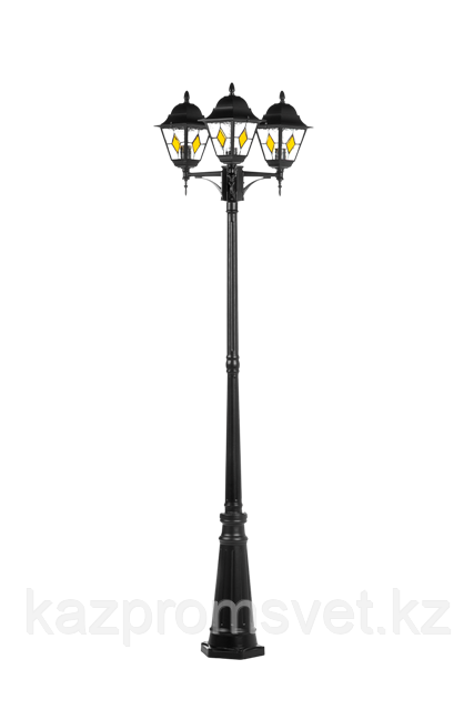 CLASSIC 100w НТУ ДЕКОР 3хрожк-ая опора 2.3 м IP33 MEGALIGHT