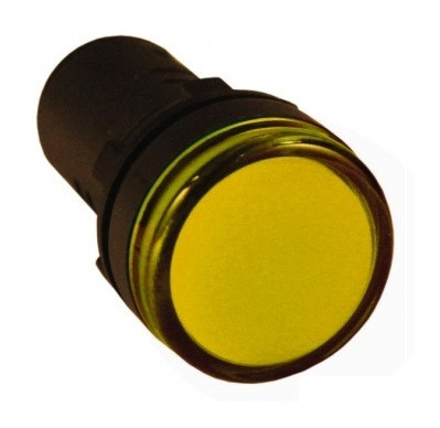 Индикатор AD-22DS (LED) 22мм (желтый) - фото 1 - id-p64840463
