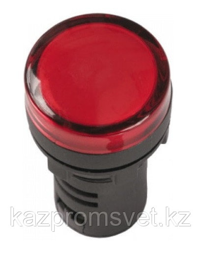 Индикатор АD-22DS (LED) 22мм (красный) - фото 1 - id-p64840465