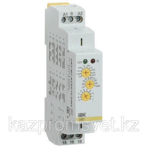 Реле времени ORT многофункц. 2 конт. 12-240V AC/DC