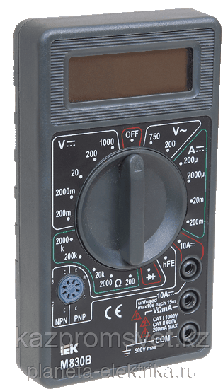 Мультиметр цифровой Universal M830B IEK