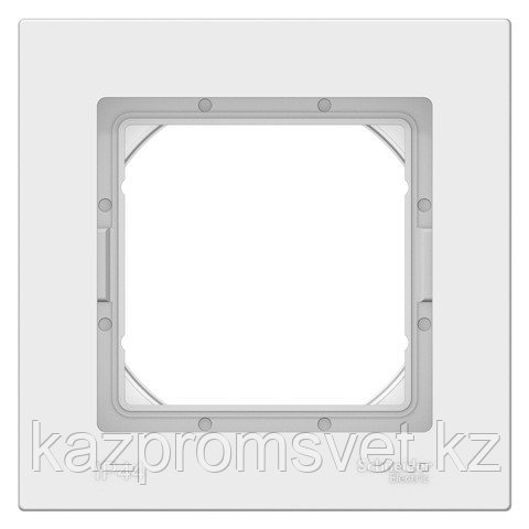 РАМКА AQUA 1-постовая  IP44, БЕЛЫЙ ATLASDESIGN