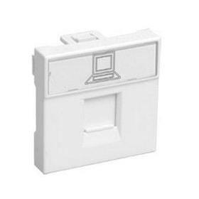 Розетка информ. RJ-45 UTP кат.5е,2 модуль РКИ-20-00-П ПРАЙМЕР