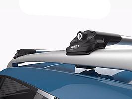 Багажные поперечины для стандартных рейлингов Turtle  AIR1 серебристые 106 см