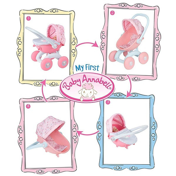 Zapf Creation Baby Annabell 1423571 Бэби Аннабель Коляска для куклы высотой 36 см