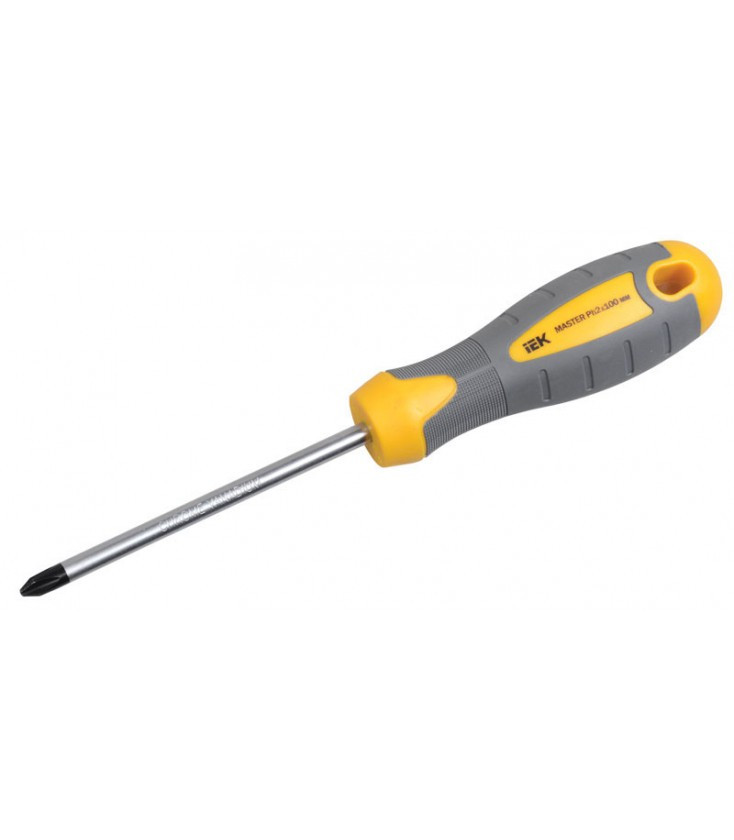 Отвертка крестовая Master Ph3х150мм IEK (6) NEW