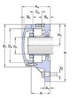 FNL 510 A фланцевый корпус SKF