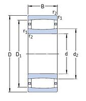 C 6910 V   подшипник SKF