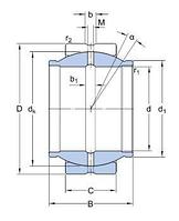 GEG 100 ES   Подшипник SKF
