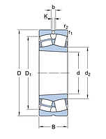 22224 EK/С3 подшипник SKF