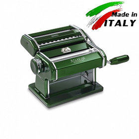 Оптом Marcato Design Atlas 150 Color Verde ручная тестораскаточная машина - лапшерезка с насадкой для спагетти
