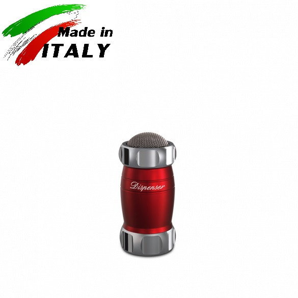 Диспенсер - сито для муки, сахарной пудры, какао Marcato Design Dispenser Rosso, красный