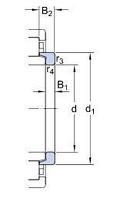 HJ 2232 EC Фасонное кольцо SKF