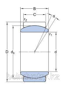 GE 7 E  подшипник SKF