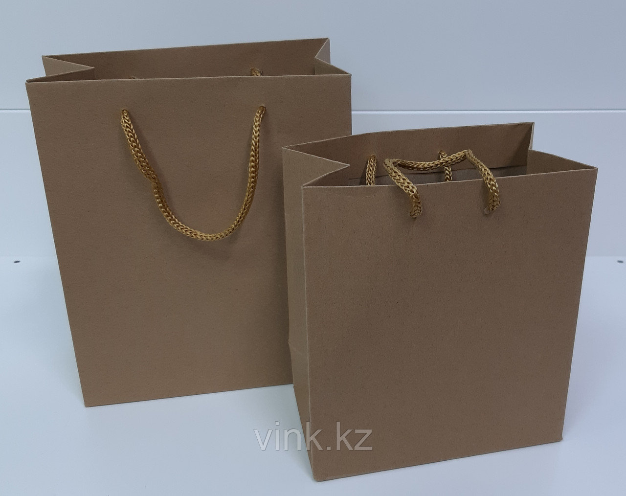 Пакет крафт 14*16*8 см, фото 1
