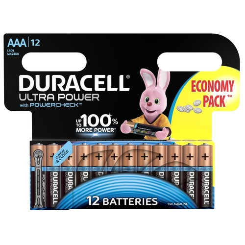 Батарейка Duracell Ultra Power AAA/LR03 - фото 1 - id-p64863338