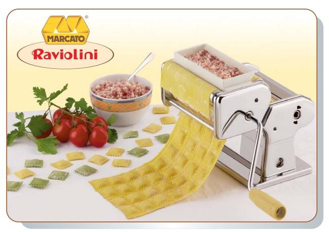 Пельменница Marcato Atlas 150 Roller Raviolini бытовой пельменный аппарат для дома Италия