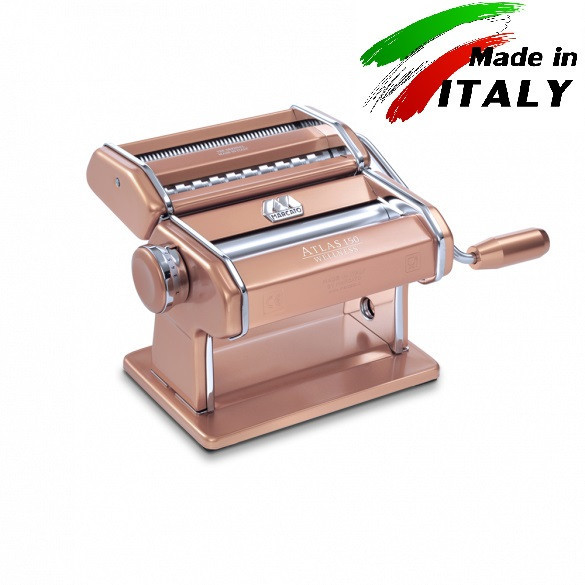 Marcato Atlas 150 Rosa машинка для изготовления домашней лапши и раскатки теста на лазанью,пельмени,вареники