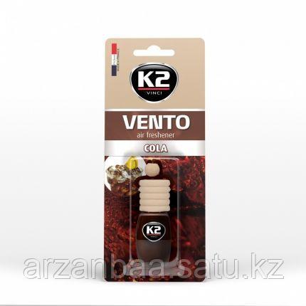 Ароматизатор K2 «VENTO» флакон с деревянной крышкой (кола)
