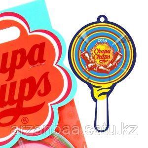 Ароматизатор воздуха «Chupa Chups» (Cola) подвесной, двойная пропитка, «Кола», 1/100/1 000