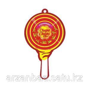 Ароматизатор воздуха «Chupa Chups» (Strawberry Cream) подвесной, двойная пропитка, "Клубника со слив