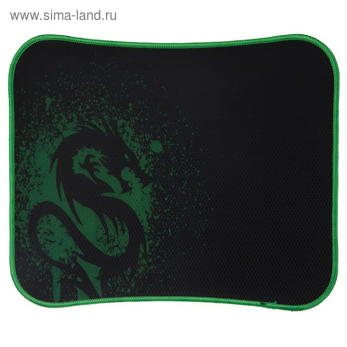 Коврик для мыши LuazON, 29,5х24,5 см, сотовая микро-текстура, зеленый