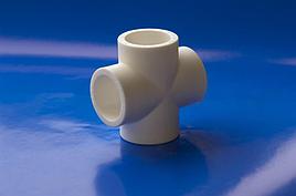 Крестовина 20 PPR (БЕЛАЯ) (150/50)