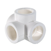 Крестовина PP-R 2-пл. внутр.пайка Дн 32х25