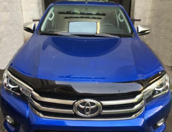 Дефлектор капота Toyota Hilux 2015+