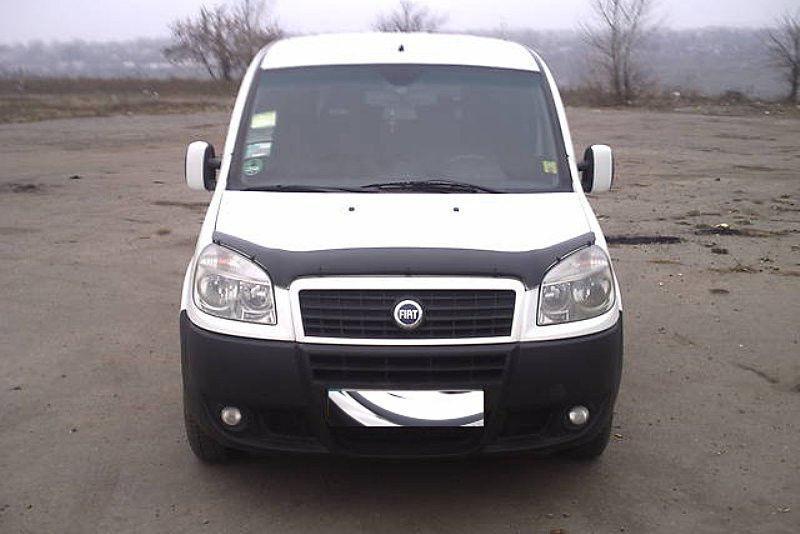 Дефлектор капота Fiat Doblo 2007+