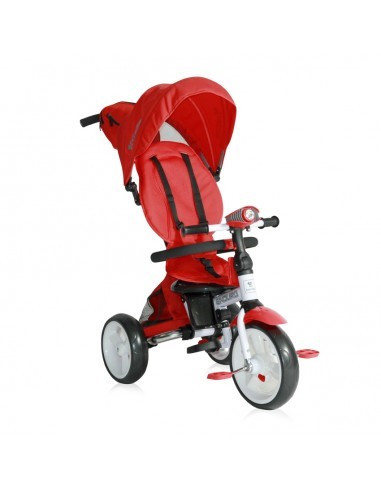 Lorelli Детский трехколесный велосипед с ручкой Lorelli ENDURO (Красный/Red)