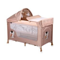 Lorelli Манеж для новорожденных Lorelli San Remo 2 Plus (Бежевый/BEIGE COOL CAT 1935)