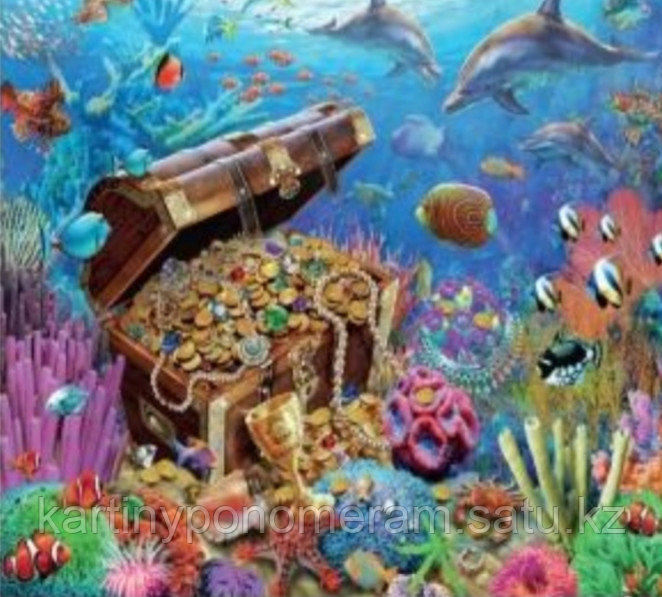 Картина по номерам "Морские сокровища"