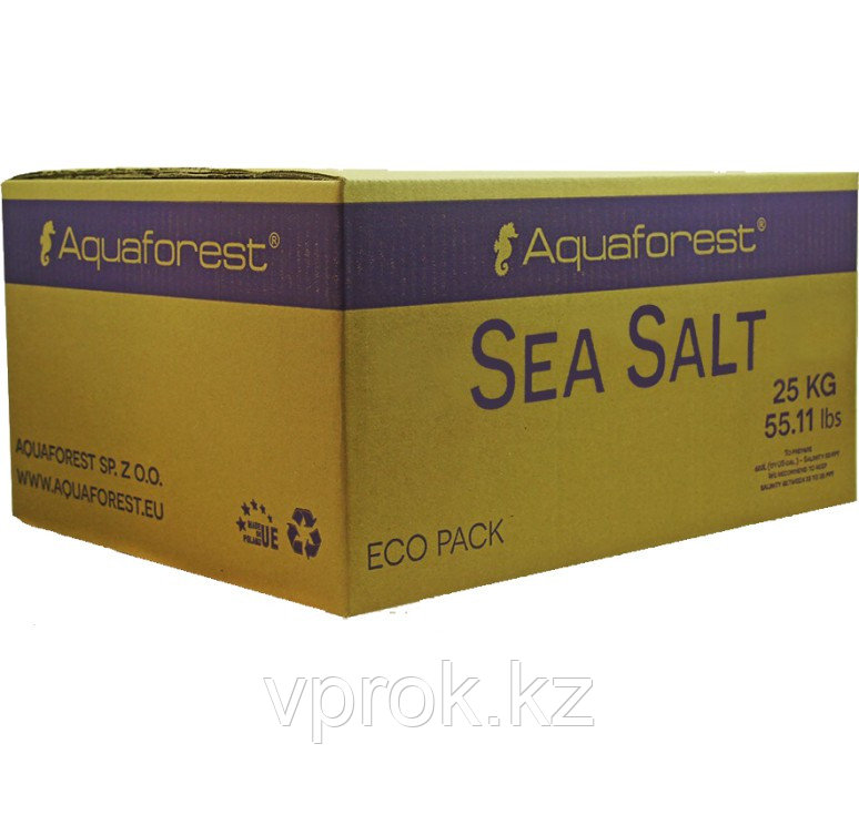 Соль морская для рыб и мягких кораллов Aquaforest Sea salt 25 кг - фото 1 - id-p63489696