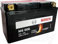 Мотоциклетный аккумулятор (7Ah 12V) AGM Bosch M6 008 YT7B-BS