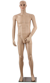 Манекен мужской пластик 190*51*92*80*95cm